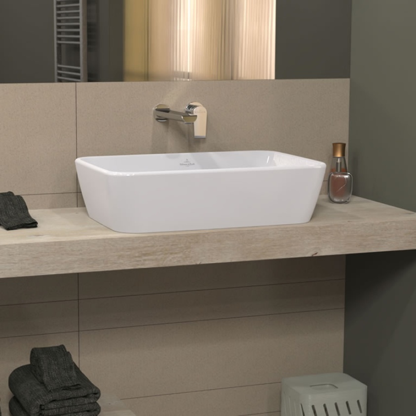 Lifestyle image of Villeroy & Boch Architectura Rectangular Countertop Basin